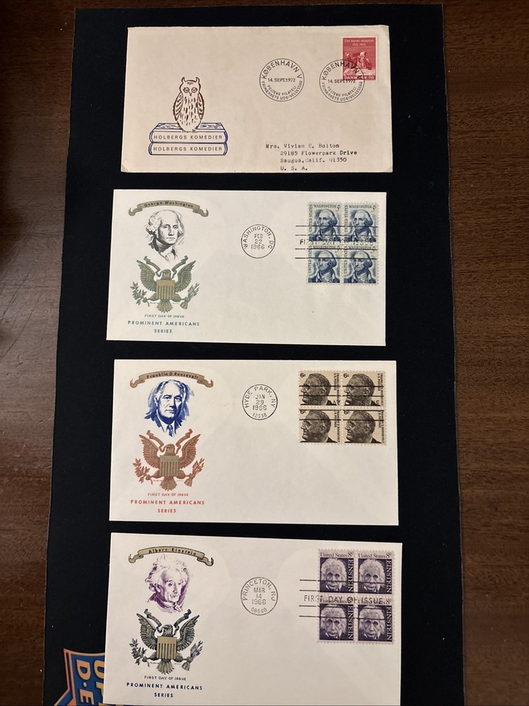 FDC & Envelope Collection 1899-84, US-Foreign-UN issues (67) See Images