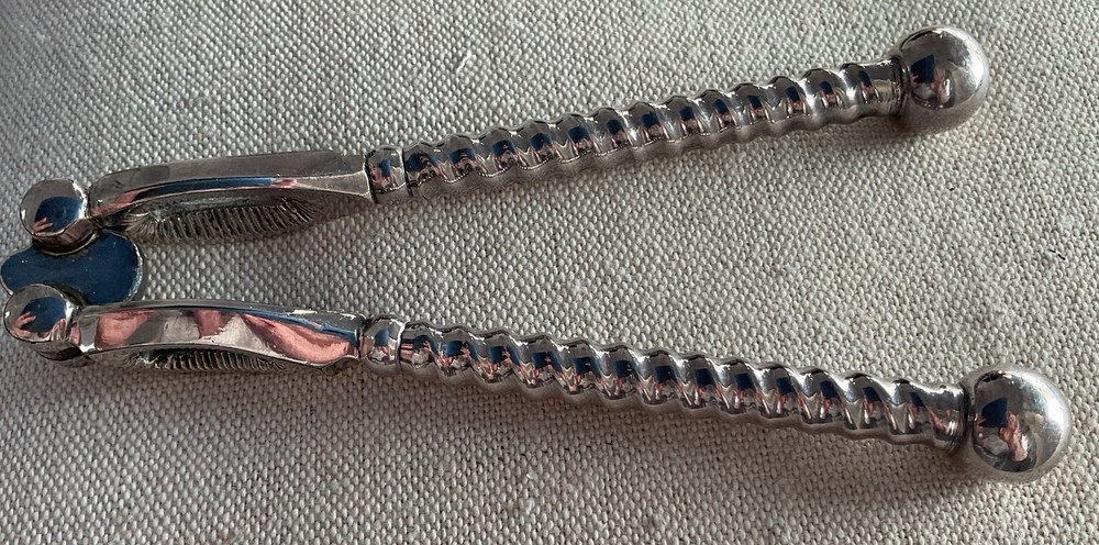 Antique Silver Plated Nut Crackers