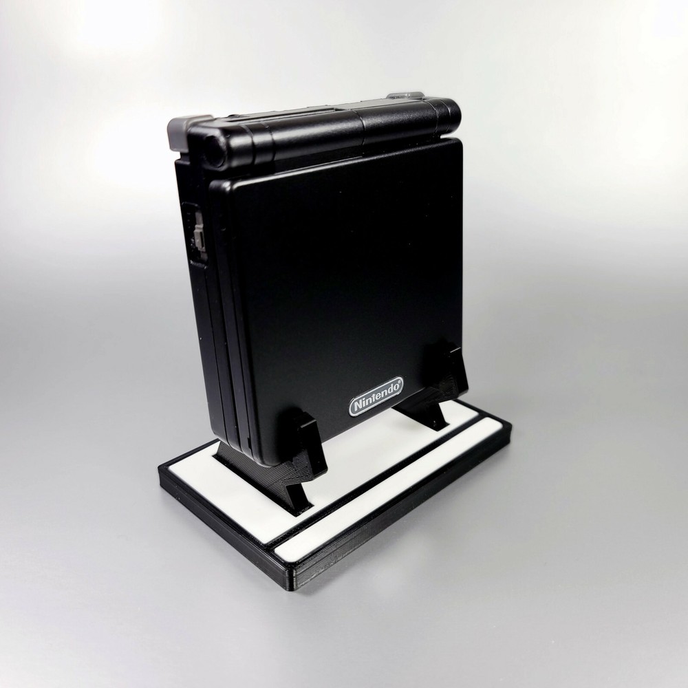 Custom Display Stand for GameBoy Advance SP Console 3D Printed Multi Colors