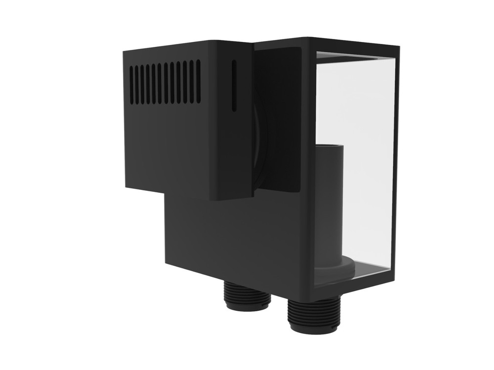 Fiji Cube Low Profile External Overflow Box 400GPH - Factory Blemished