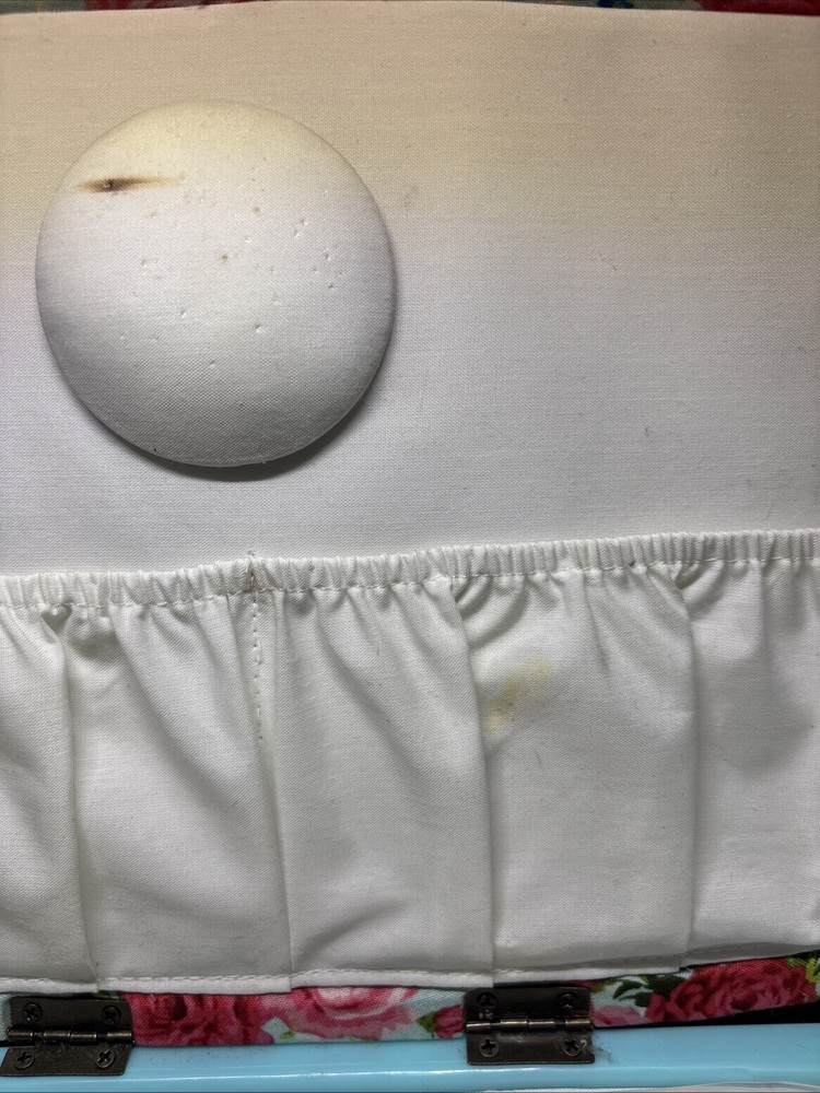 Vintage Sewing Box -Rose Pattern
