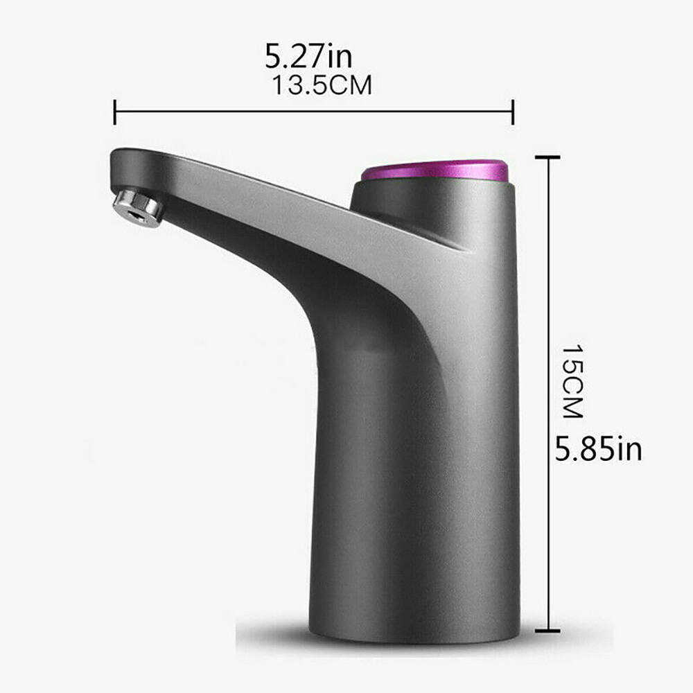 Water Bottle Switch Pump Electric Automatic Universal Jug Dispenser 5 Gallon USB