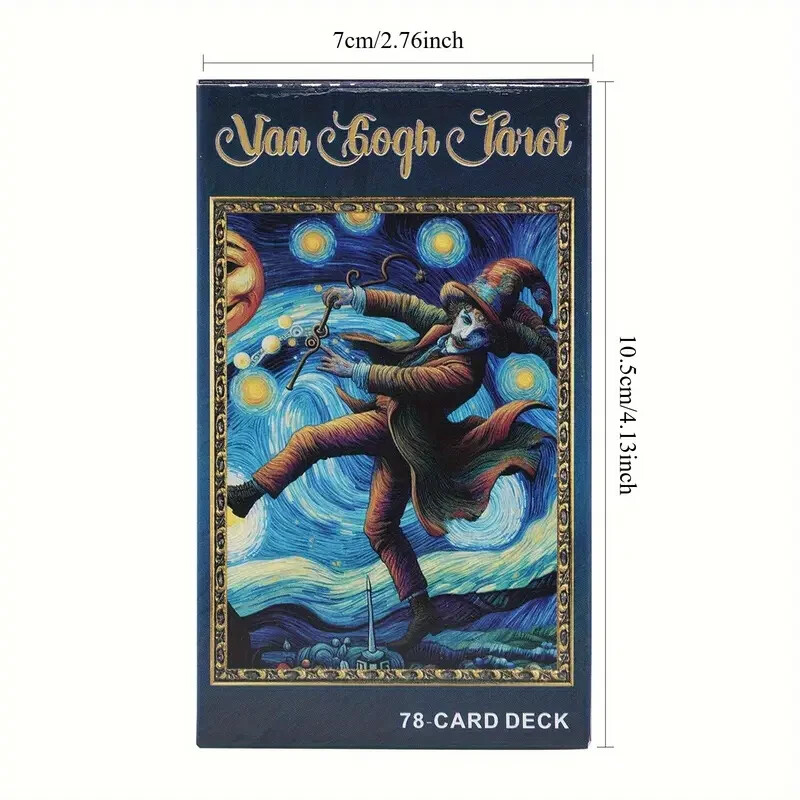 78-card Van Gogh Art Tarot Deck - Premium Divination Set No Guidebook