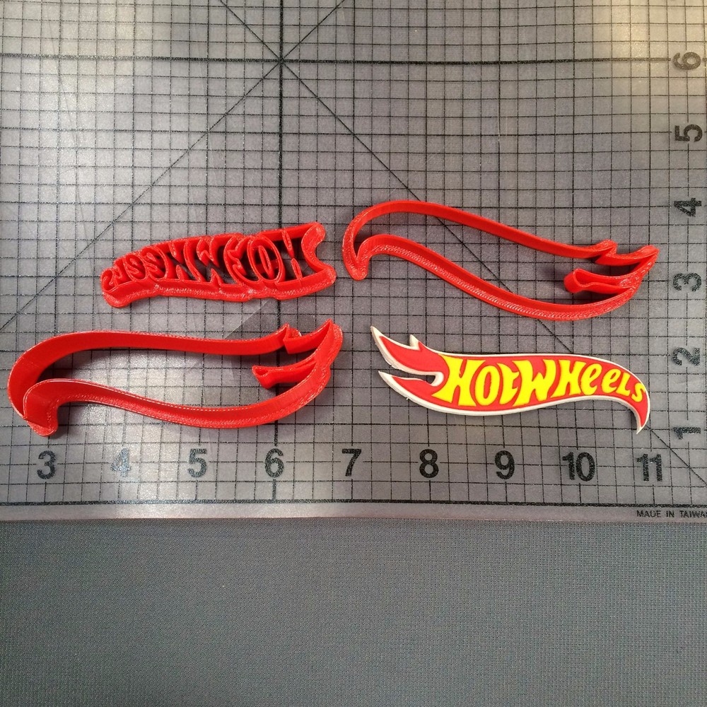 Hot Tires Logo 266-B521 Cookie Cutter Set
