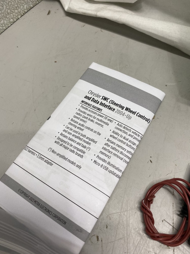 Axxess SWC/Data Interface AXTC-CH13 For Chrysler 2004-2020