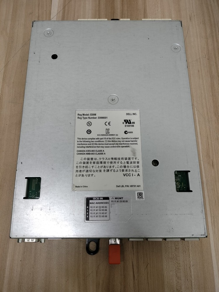 Dell EqualLogic Type 11 Control Module E09M001 E09M HRT01 A01