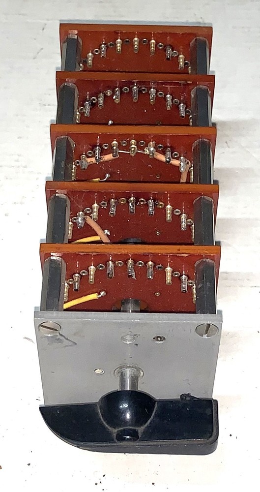 DAVEN ROTORY STEPPING SWITCH 5 DECK 20 STEPS