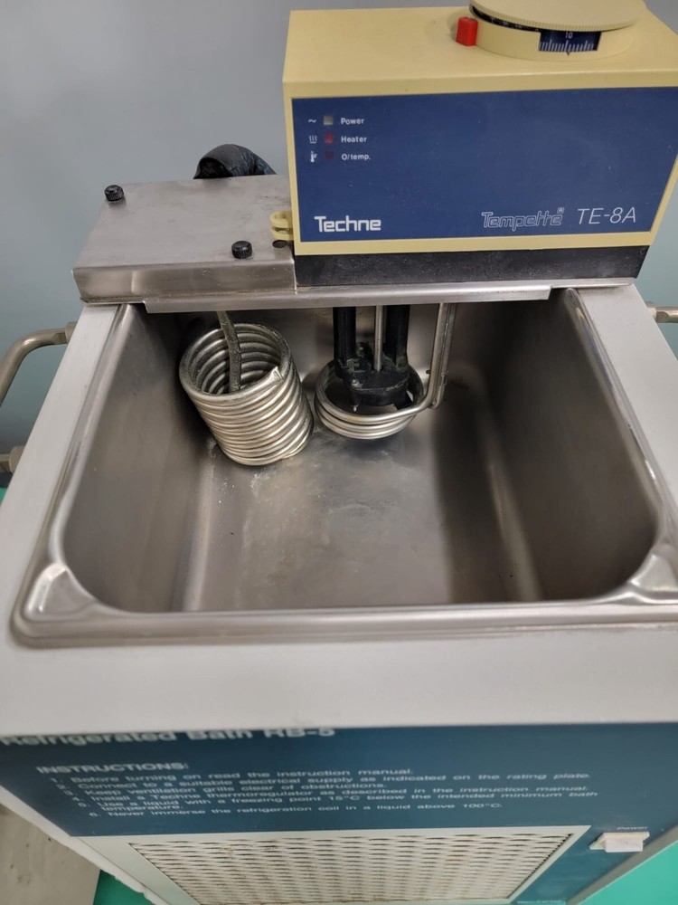 Techne Circulating Chiller Refrigerated Bath RB-5 w/ Controller Tempette TE-8A