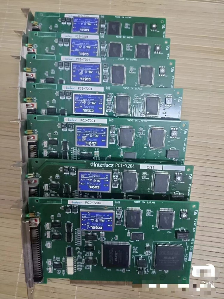 1PCS Used FOR Interface data acquisition card PCI-7204