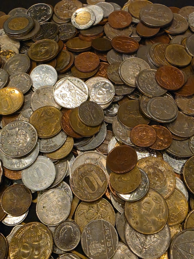 world coins lot