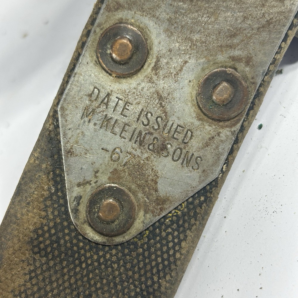 Klein 1967 Electrical Lineman Pole Belt Safety Klein Strap