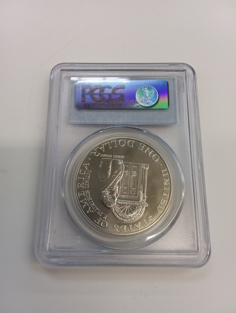 1992-D White House Commemorative Silver Dollar PCGS MS69