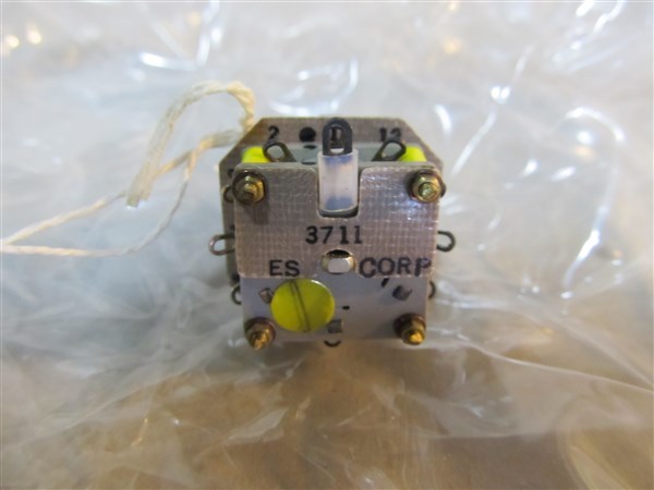 Electroswitch Mil-Spec Rotary Switch Part # 3711