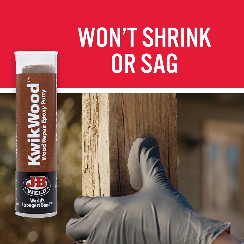 1 oz KwikWood Epoxy Putty Tan