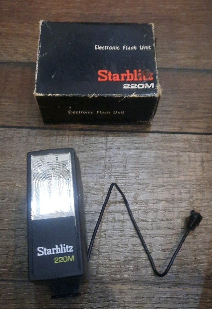 Starblitz 220m Electronic Flash Unit