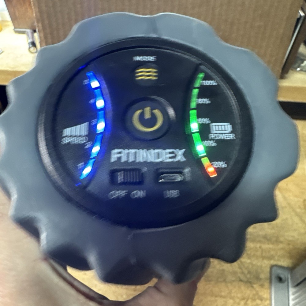 fitindex foam roller messaging - tested and works great