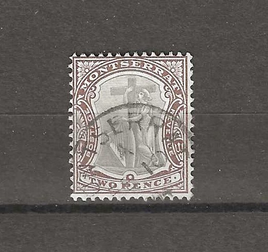 MONTSERRAT 1903 SG 16 USED