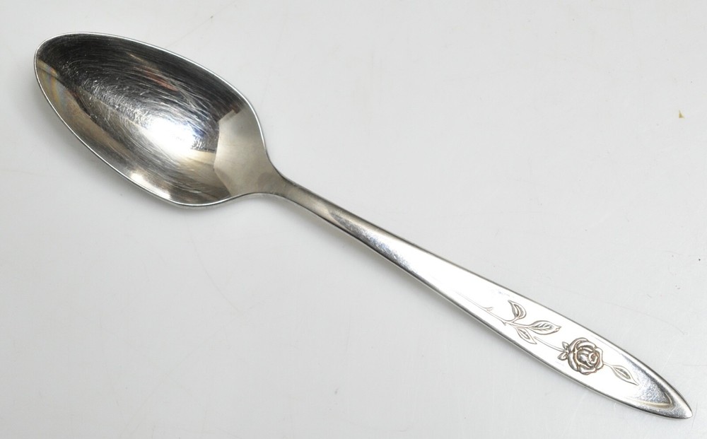 Oneida Community Stainless MY ROSE Flatware- Dinner  Spoon