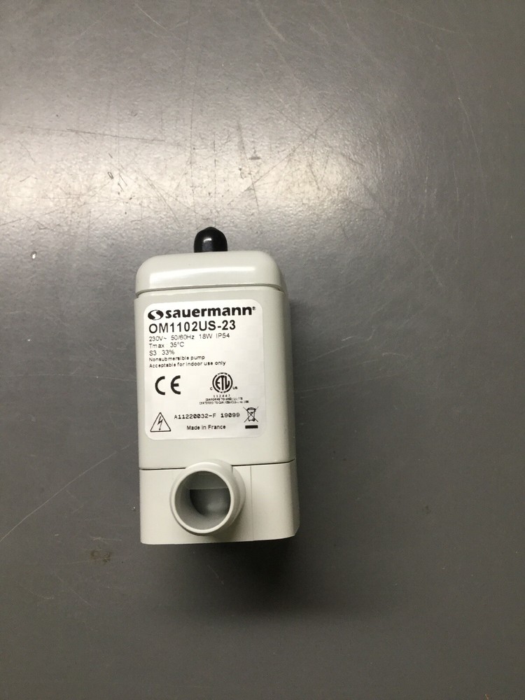 NEW, SAUERMANN, SI1102SIUS23, MINI CONDENSATE PUMP, (10N-1,2)