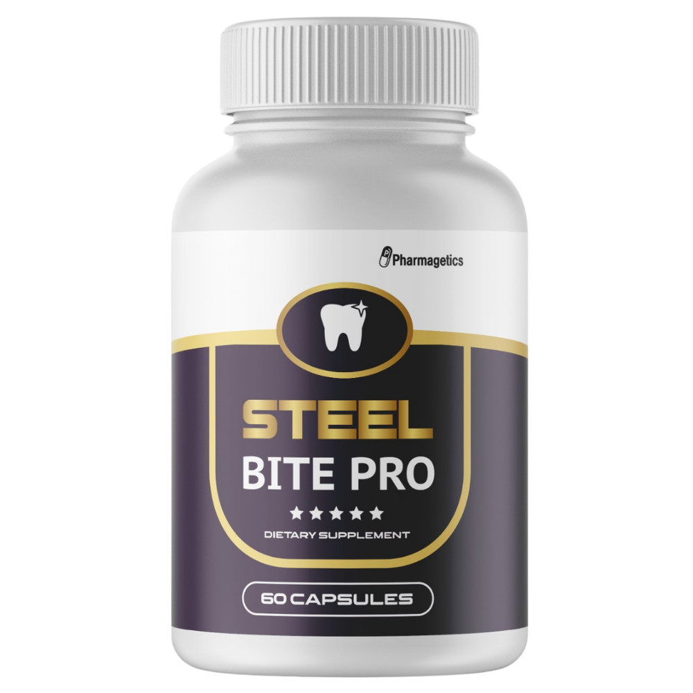 Steel Bite Pro - Dietary Supplement - 60 Capsules