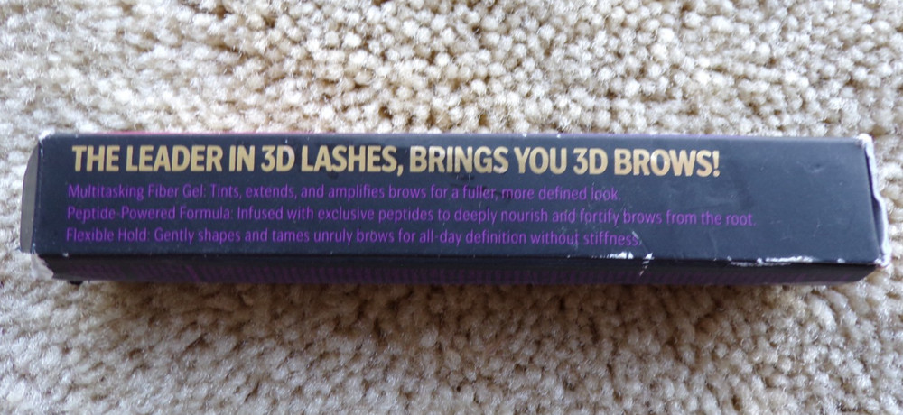 Lilly 3D Brows Medium Brown Tinted Fiber Gel @h6