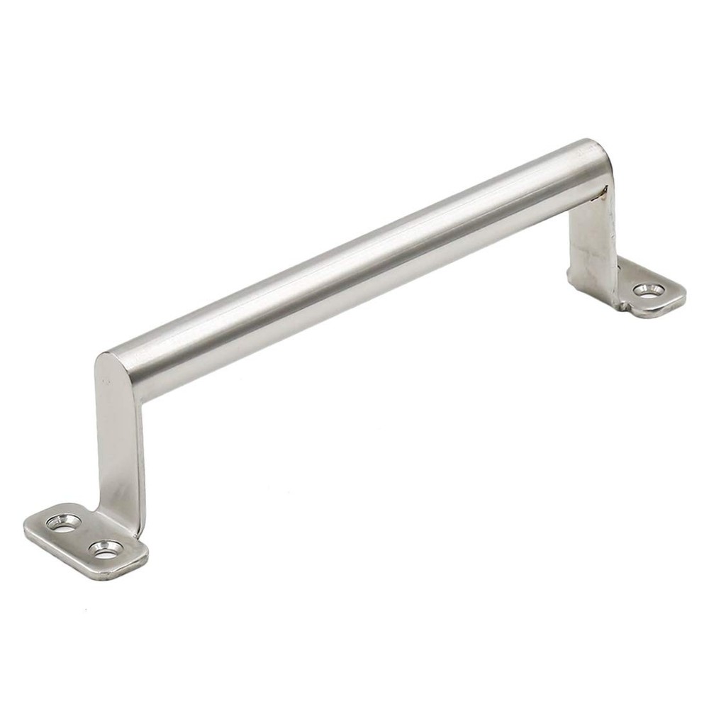 Rannb Sliding Door Handle Barn Handles Pocket Pulls Medium, Silver