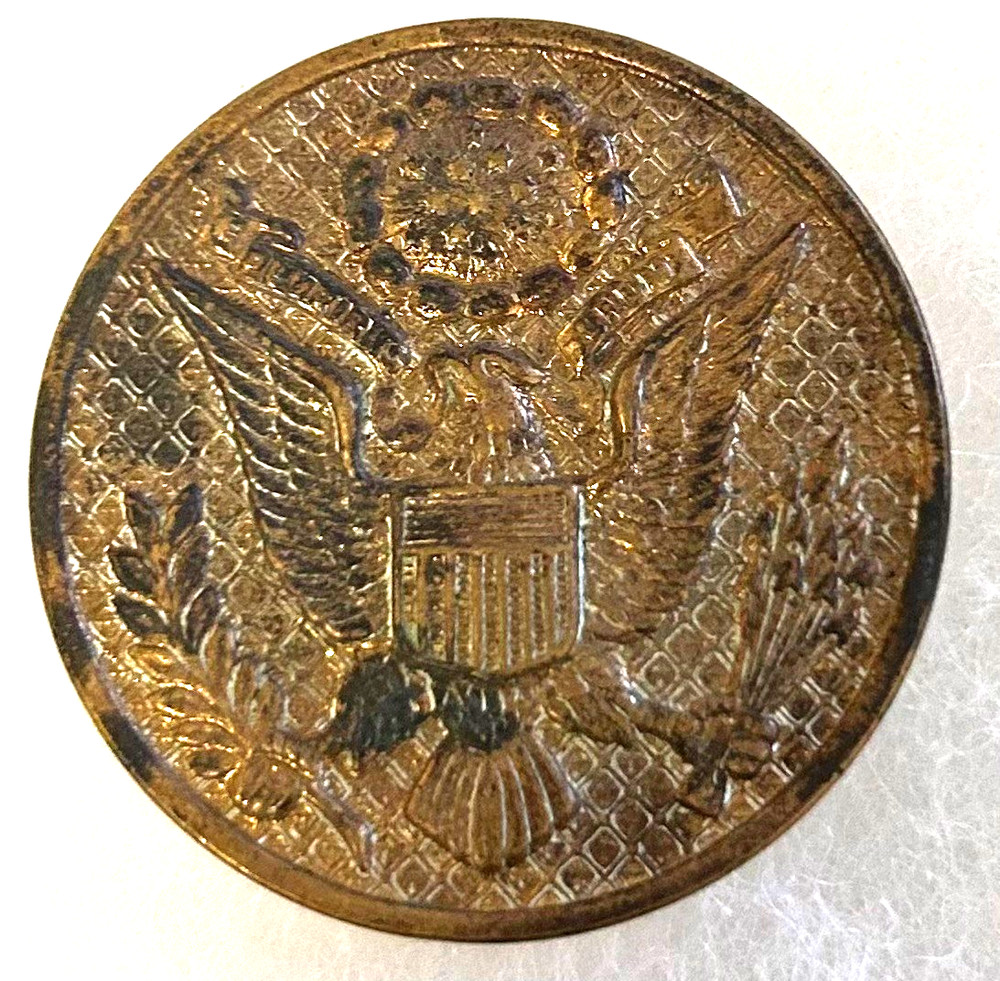20s-30s US Army NCO Cap Badge Meyer's Maker