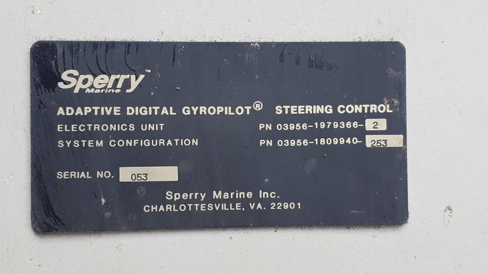 SPERRY 03956-1978682 ADAPTIVE DIGITAL GYROPILOT ELECTRONICS UNIT SENSOR PCB