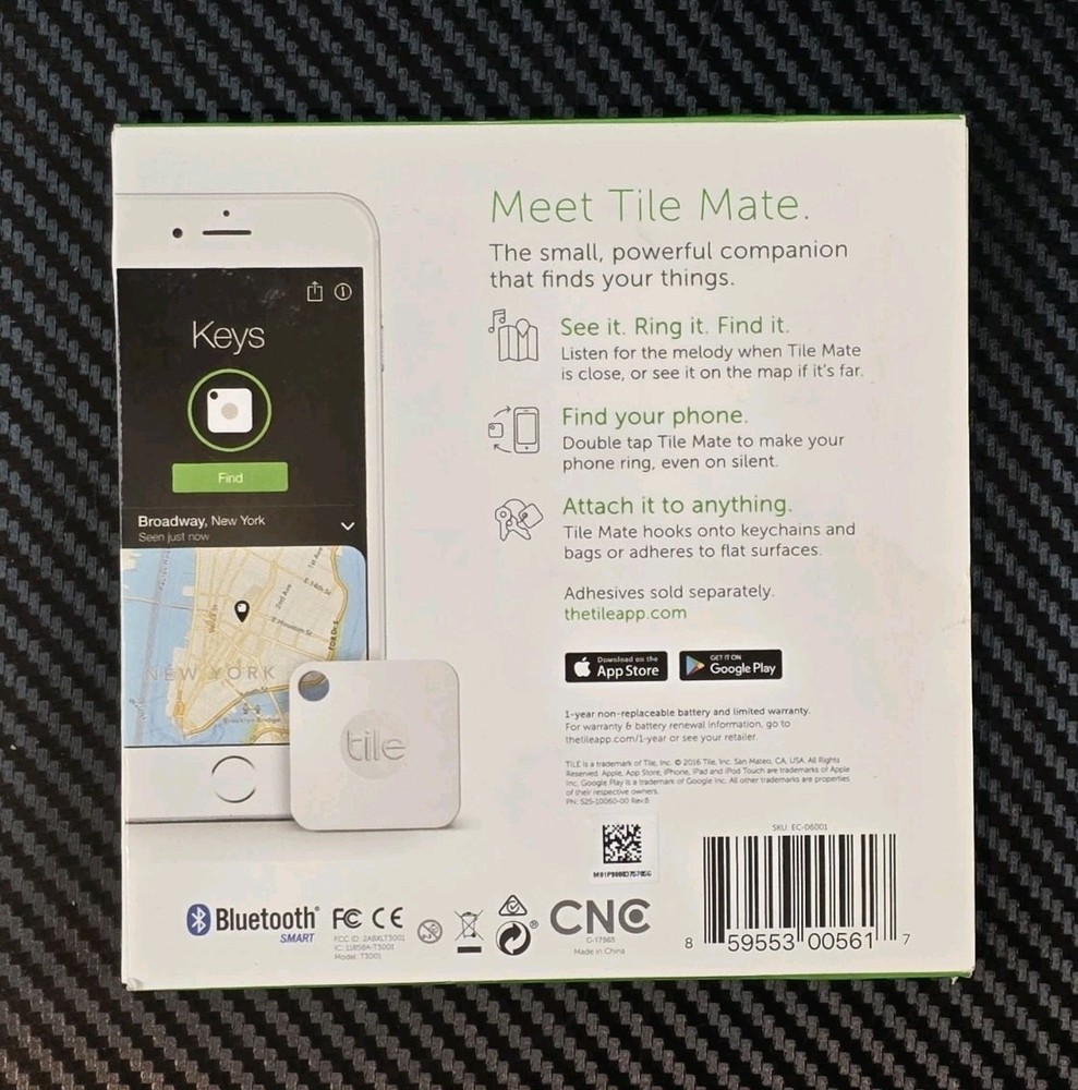 Tile Mate White 1 Pack - InVision Brand Logo