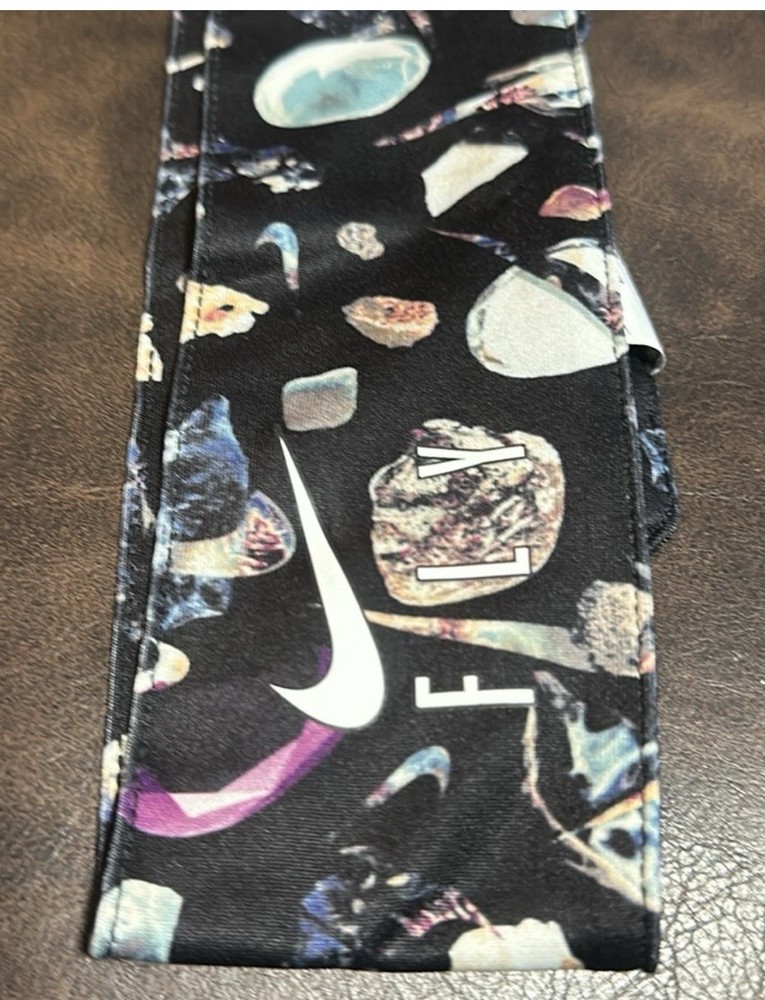 Nike Fly Graphic Head tie: BLACK/PRINTED: NEW WITH TAGS: ONE SIZE