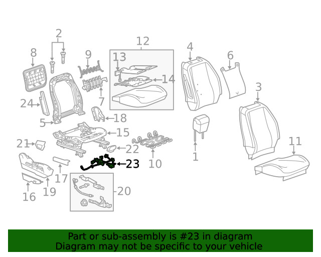 Genuine GM Harness 22801631