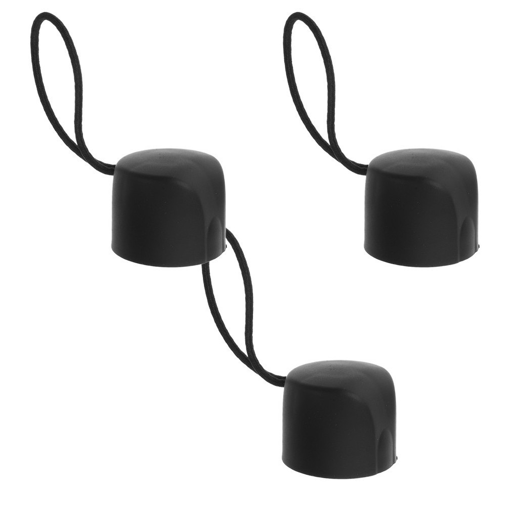 3 PCS Umbrella Handle Grip Cover Replacement with Strap Matte Plastic