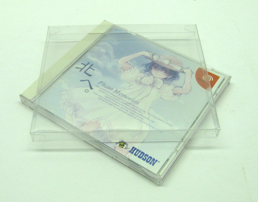 1x SEGA DREAMCAST IMPORT GAME CIB - CLEAR PROTECTIVE BOX PROTECTOR SLEEVE CASE