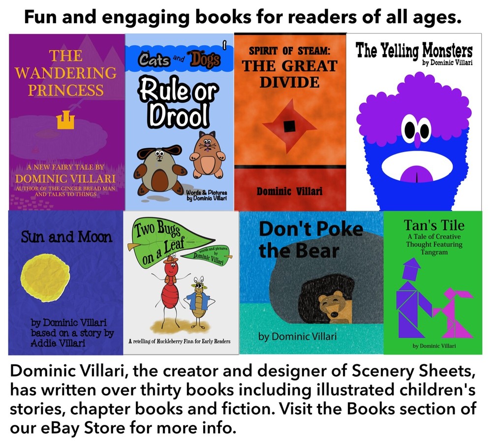 O Scale Subway Tile Model Train Scenery Sheets –5 Seamless 8.5x11 White