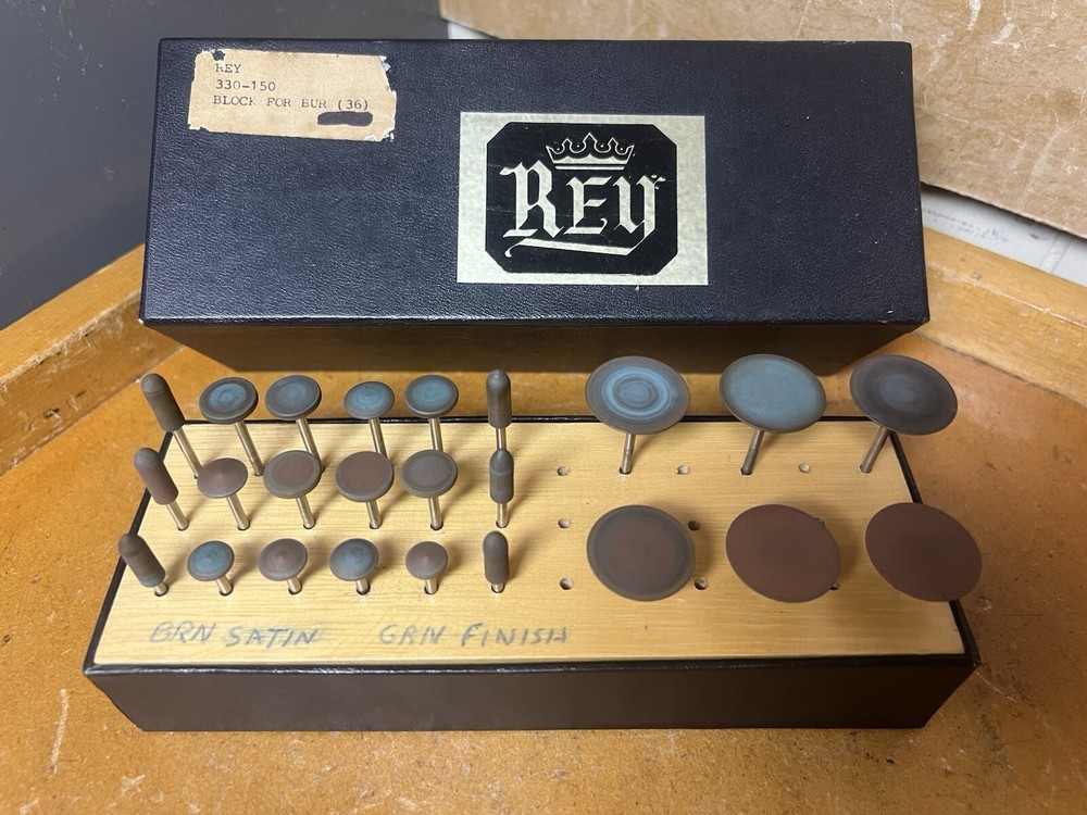 REY  Block ~ Satin Grn Finish
