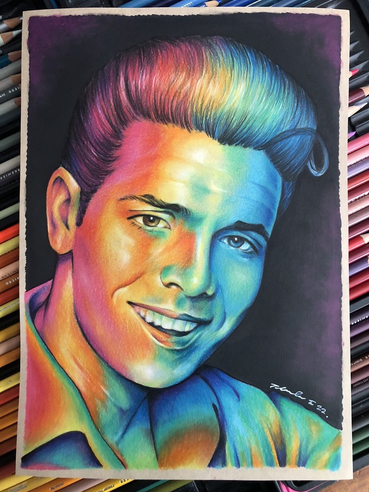 Cliff Richard Original Pencil Drawing. Fan-ART A4