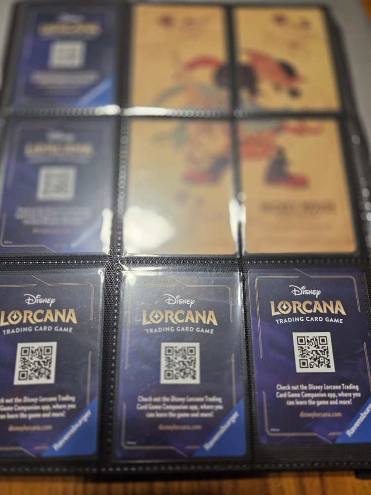Disney Lorcana The First Chapter Complete Master Set Regular & Cold Foil Lot
