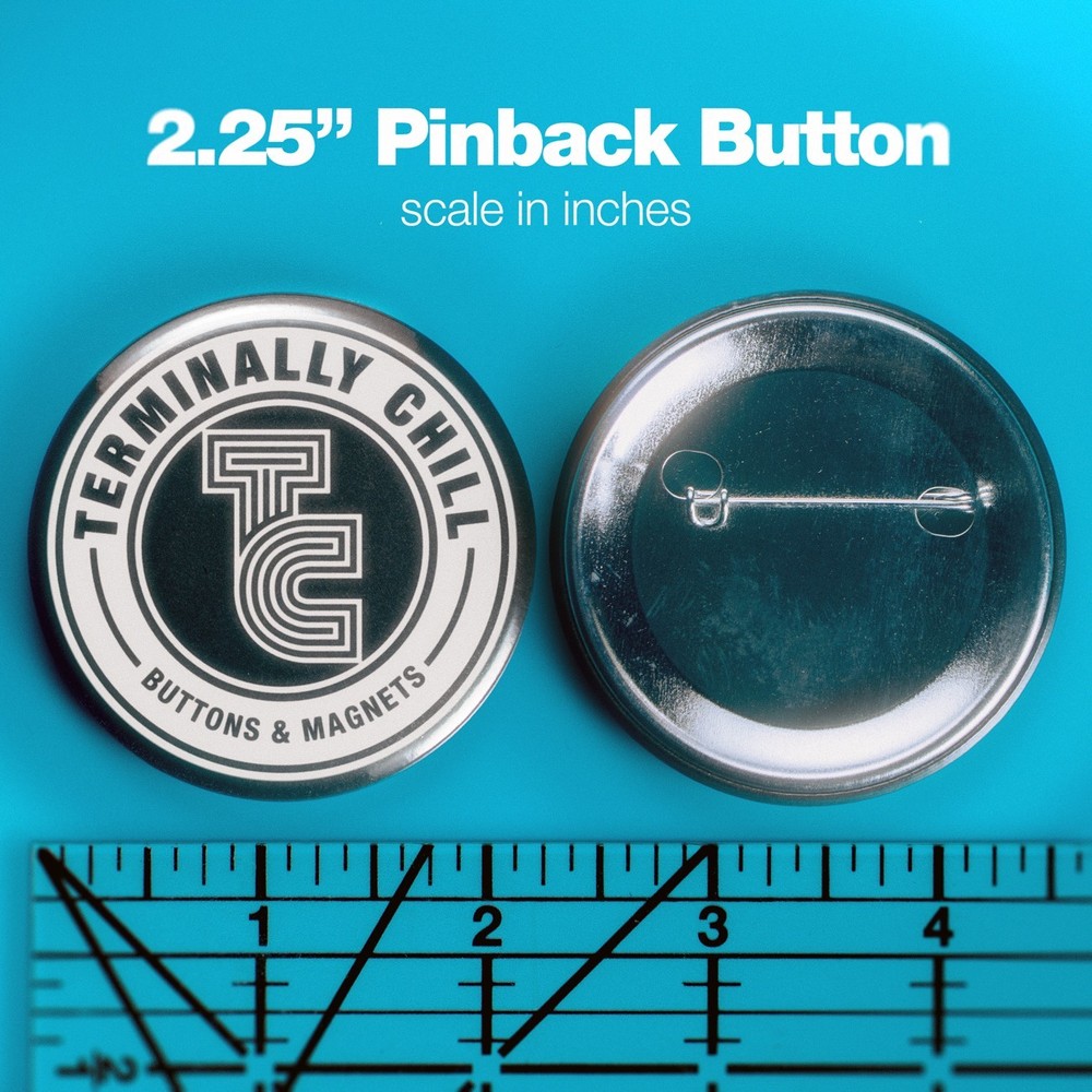 Devo Button Pin 2.25" | 80s Post Punk pinback | New Wave Badge | Art Devo Logo