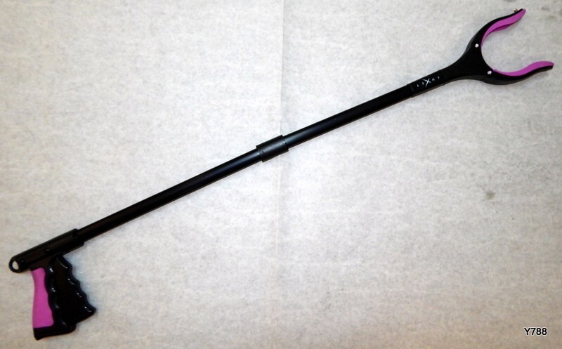 Purple Luxet Plastic Grabber Reacher Tool