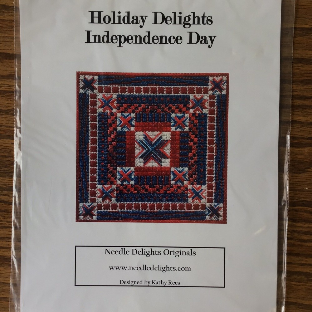 Needle Delights Original Independence Day Counted Canvas Needlework Pattern Rees