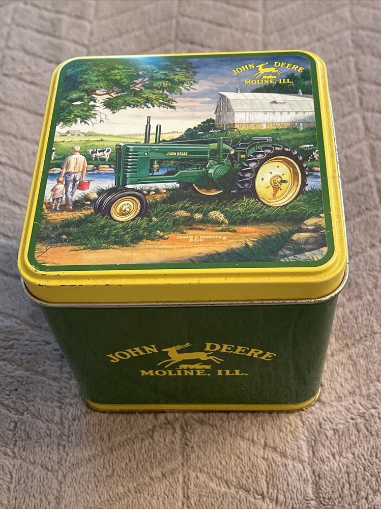 John Deere 2005 Spring Cube Tin Collector’s Tin