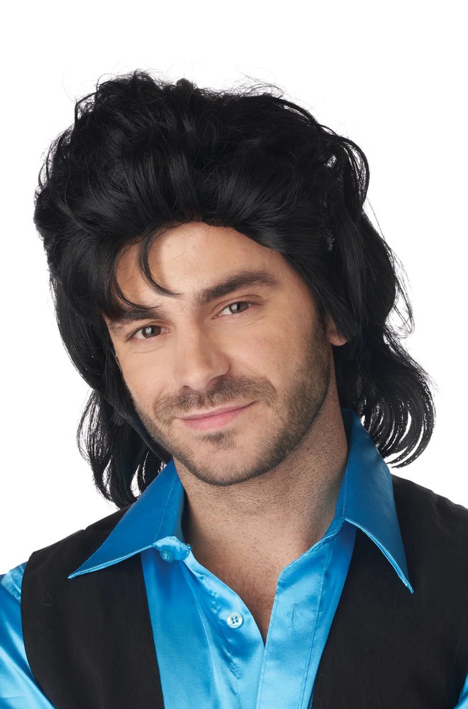 Full House Mullet Uncle Jessie John Stamos Wig