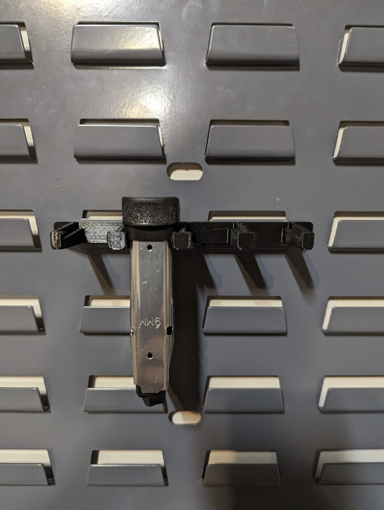 Mount for Springfield Hellcat Mags for SecureIt/Louver | Magazine Holder Rack