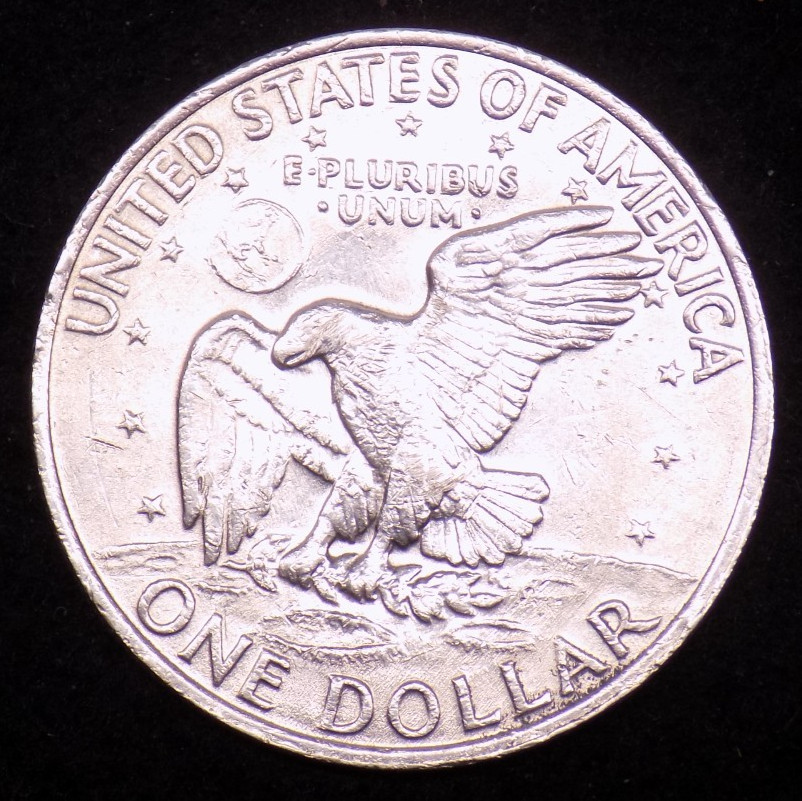 1972-D Eisenhower Dollar – Circulated Condition