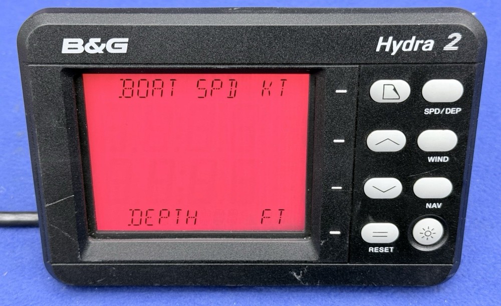 B&G Hydra 2 Non-NMEA 8 Button FFD Full Function Instrument Display