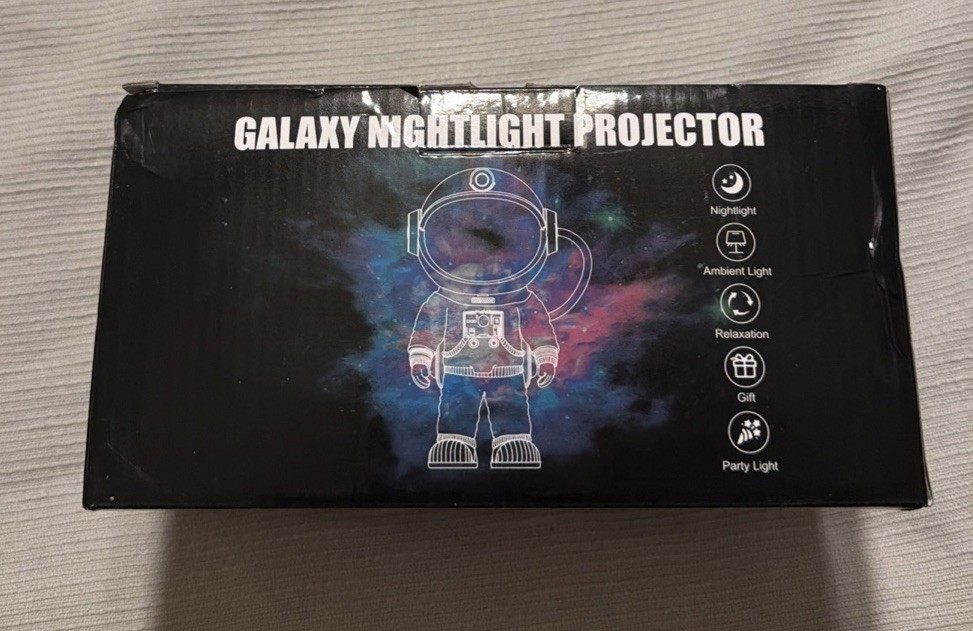 Brand New In Box Galaxy Nightlight Projector Robot