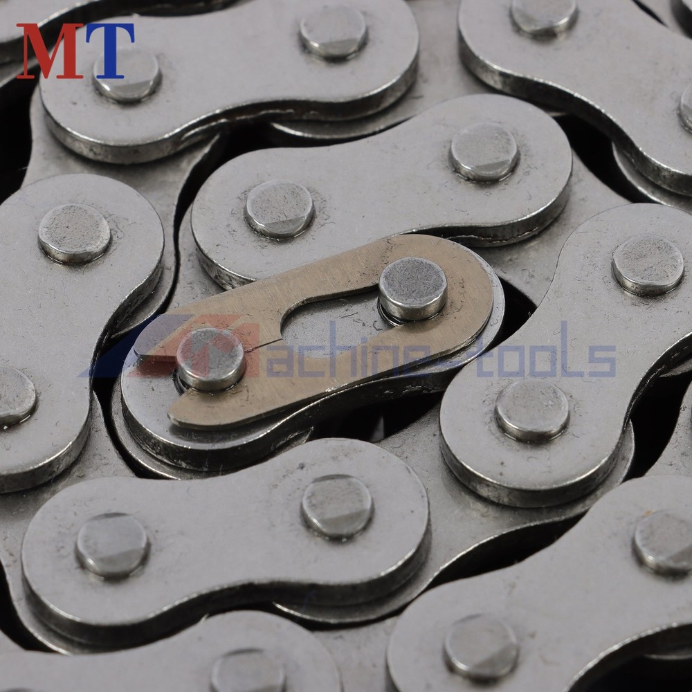 #60H Heavy Duty Roller Chain x 10 ft + 2 Connecting Links