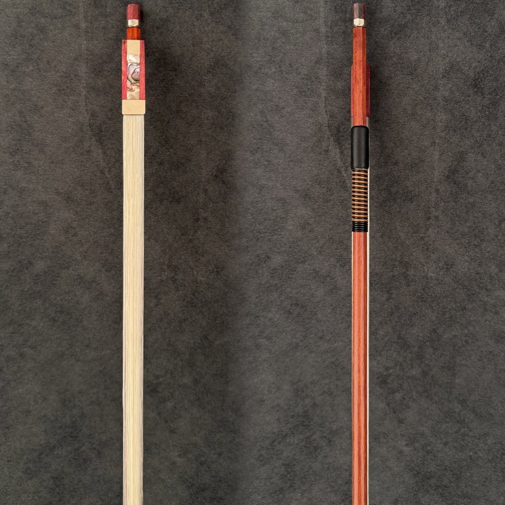E.SARTORY Copy Pro Master Pernambuco Violin Bow 4/4 Red Maple Frog Nickle Parts