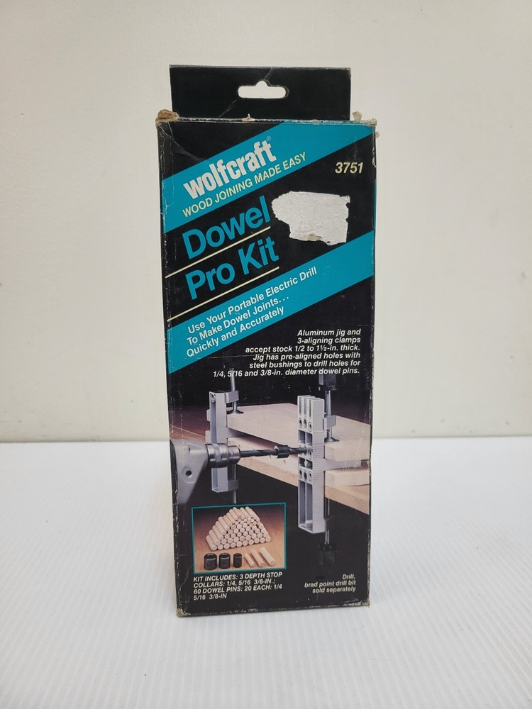 Wolfcraft 3751 Dowel Pro Wood Joining Kit