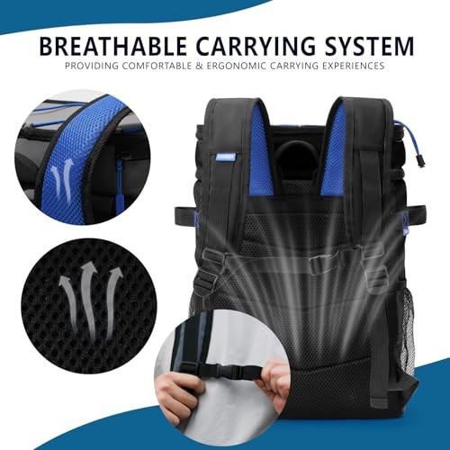 Large Backpack Cooler 36 Can Cooler Backpack with 2 Insulated Compartments